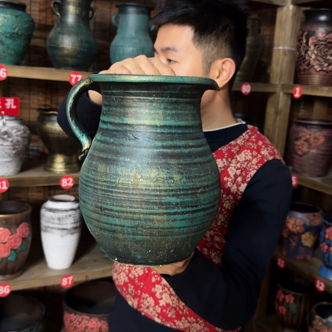 带孔高端浮雕花盆炸炸炸