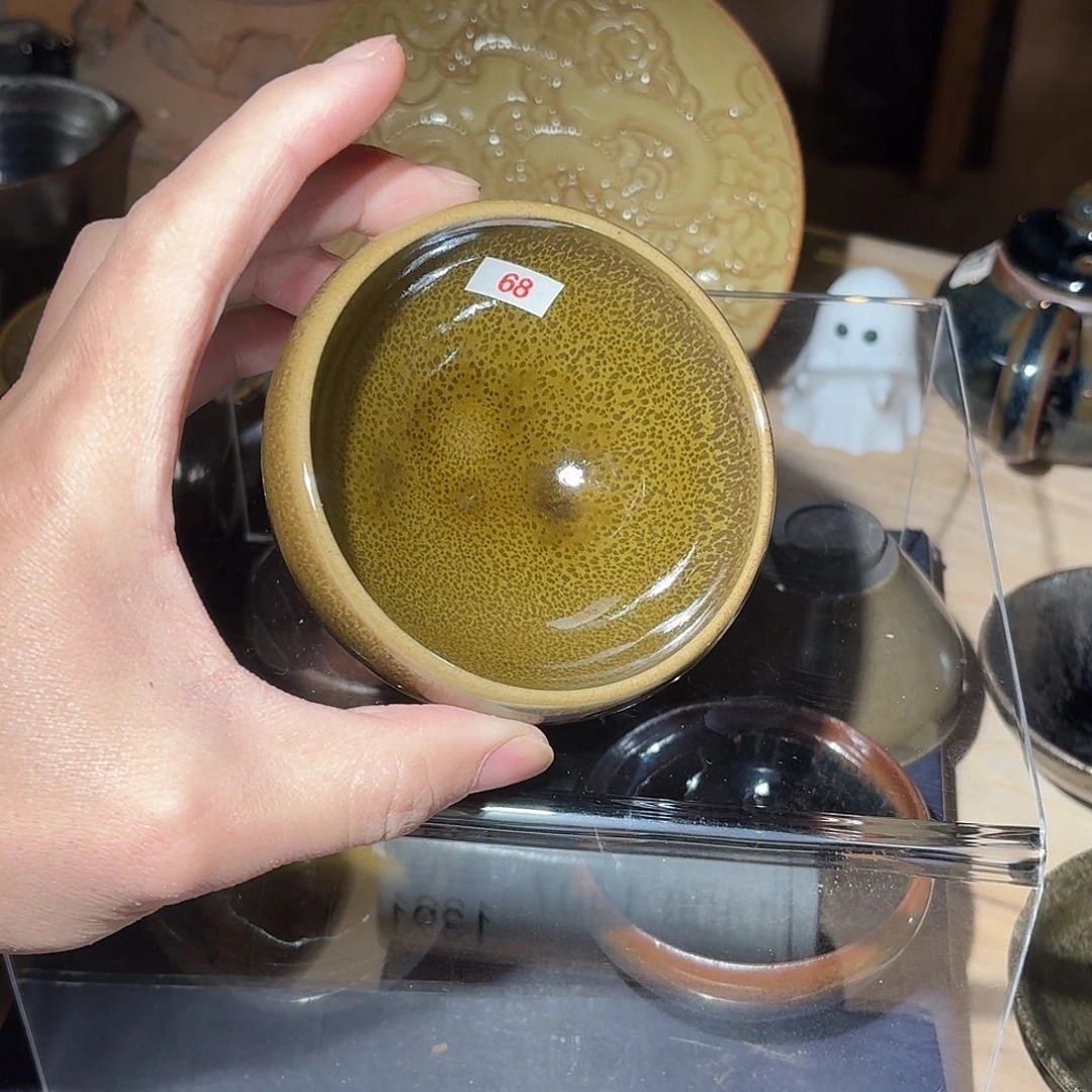 茶盏建窑建盏主人杯