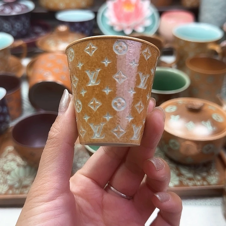 *****龙泉青瓷手工制作工艺杯