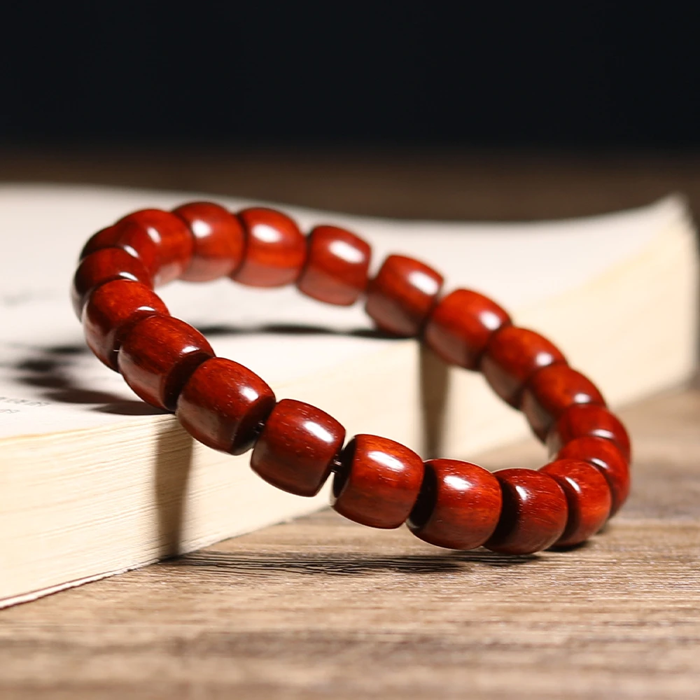 3-11紫檀桶珠手串208