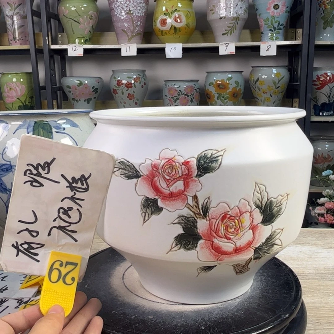 罐1tc景德镇陶瓷花盆