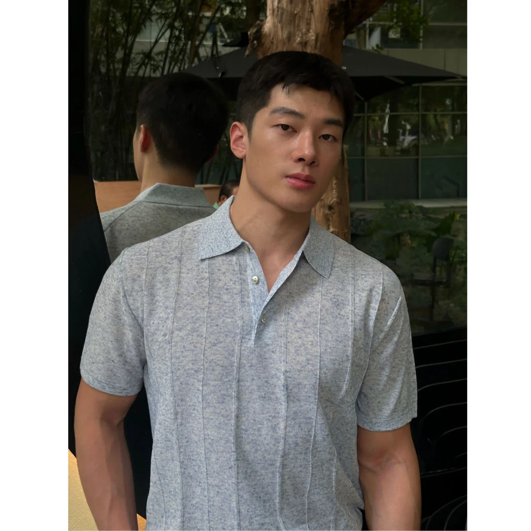 BOYZTUFF 意大利LP同款花纱POLO