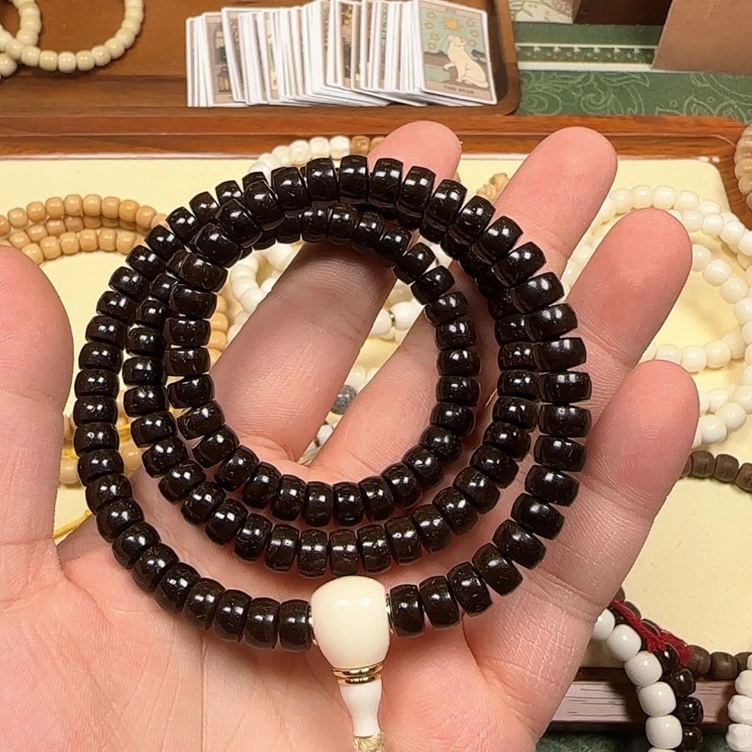 白玉菩提吊坠椰蒂长串福利