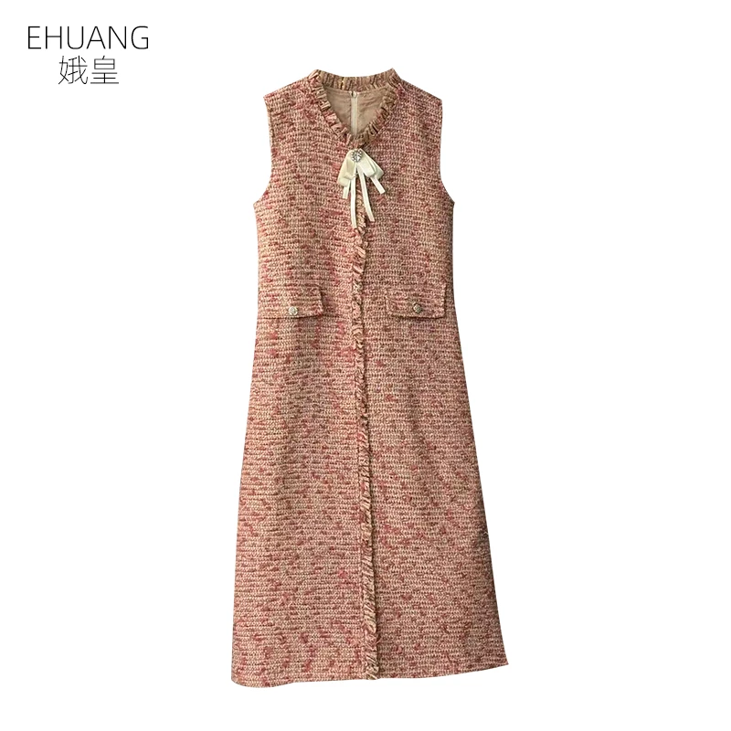 秋冬新款大码连衣裙-22