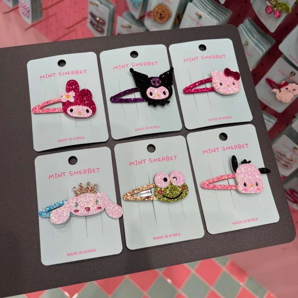 57064-韩国mint sherbet卡通系列发夹