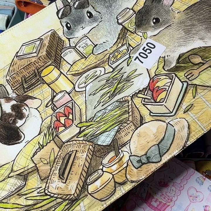 织绣b5活页不要纸 桌垫夹子随7050