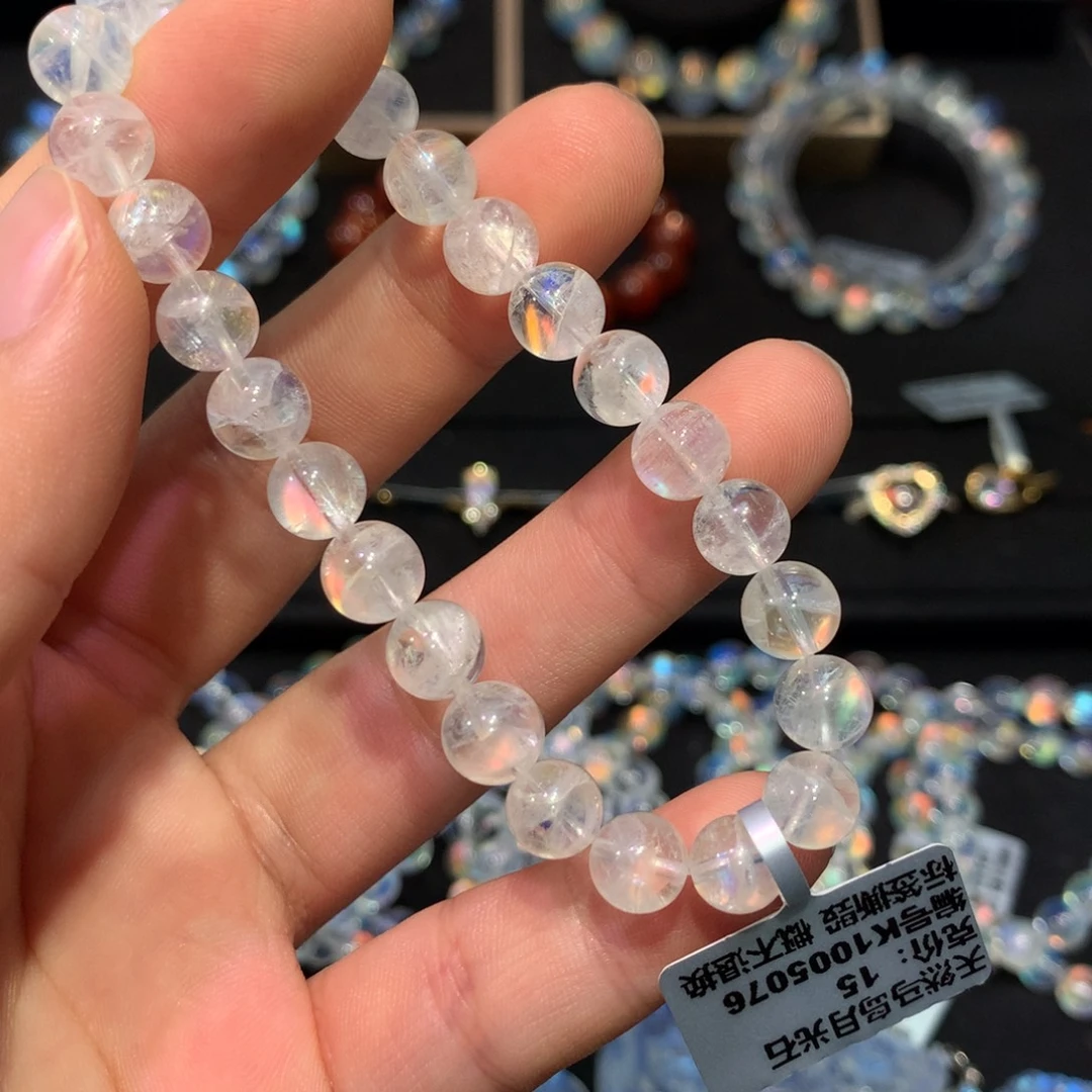 觅***未镶嵌手串月光石7.4左右