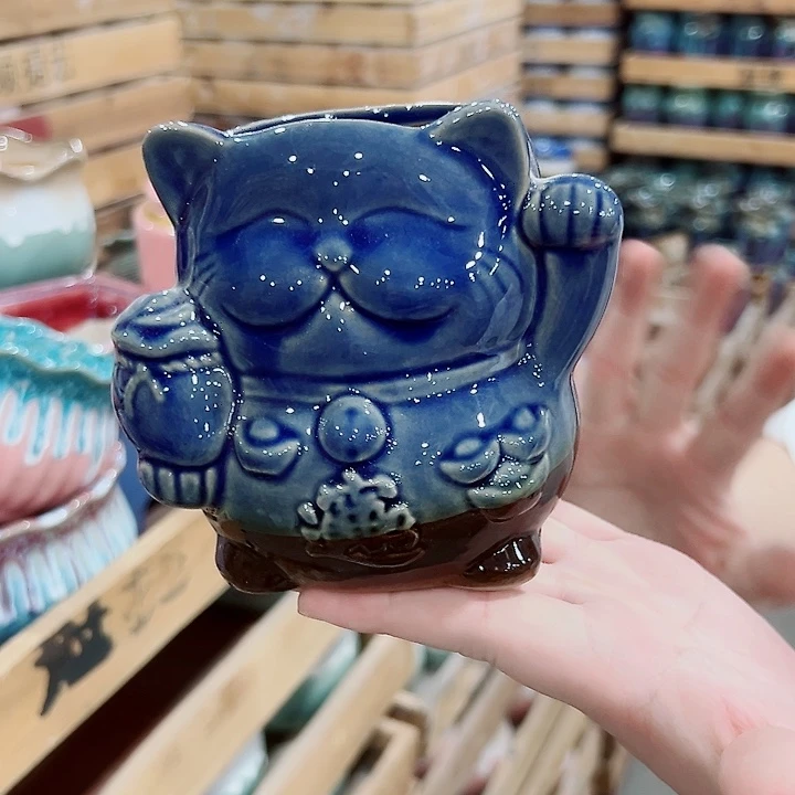 有孔，满10元发货多肉陶瓷花盆