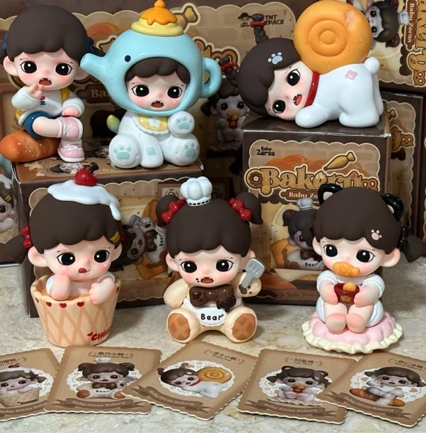 【拆盒】zoraa妹宝烘焙店盲盒2代mini手办摆件玩偶生日礼物可爱