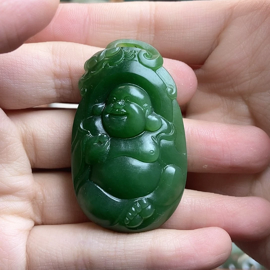 和田玉（糖玉）颈饰未镶嵌