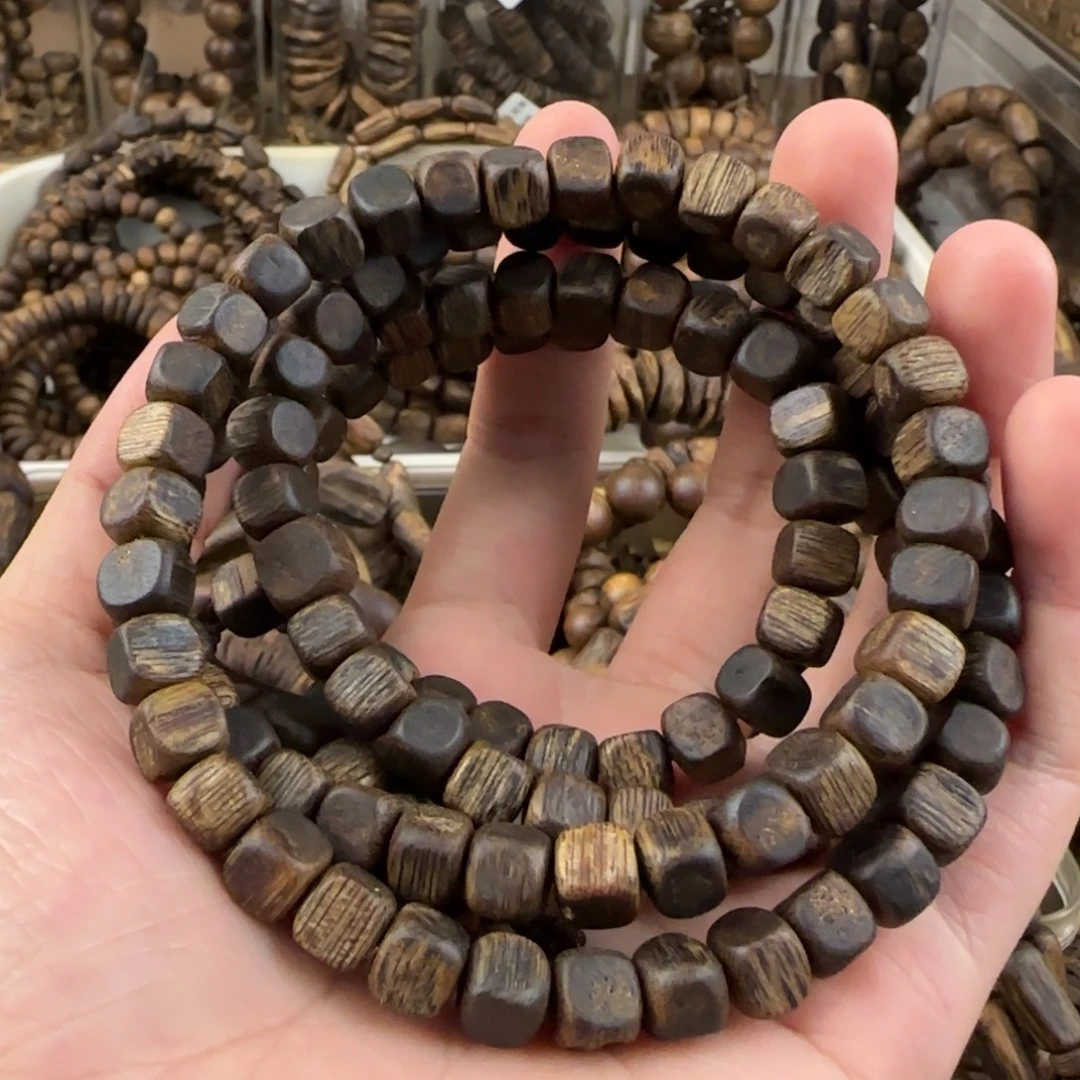 大***王手串沉香奇楠手串25克