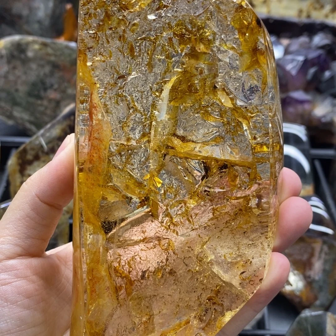 水晶未镶嵌珠宝半成品