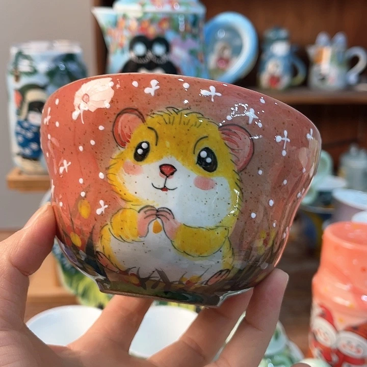 陶景德镇釉下手绘陶瓷