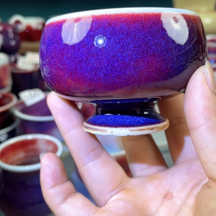 瓷片纯手工制作……微微瑕