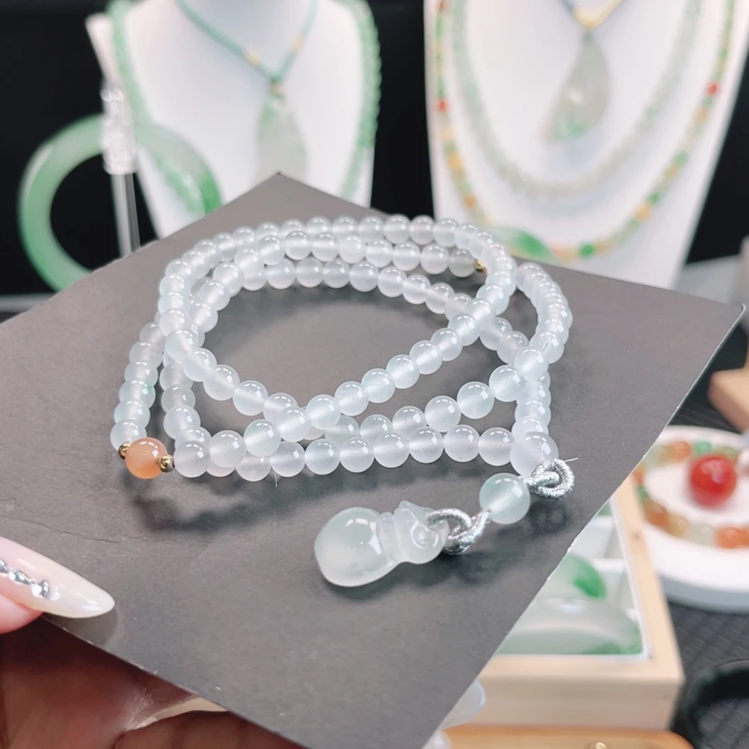 石英质玉未镶嵌手串