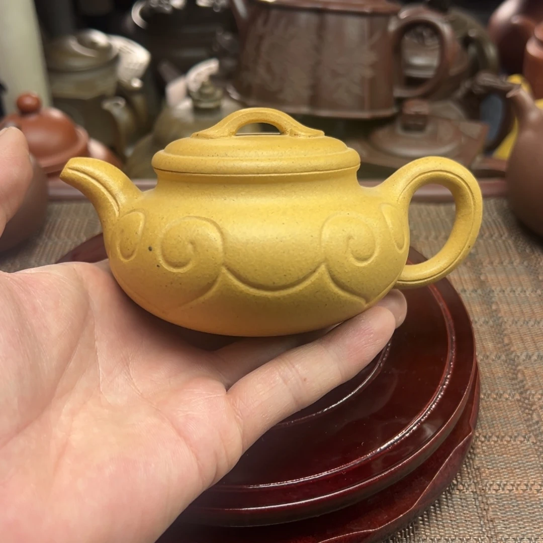 紫砂茶壶宜兴原矿紫砂壶200毫升容量