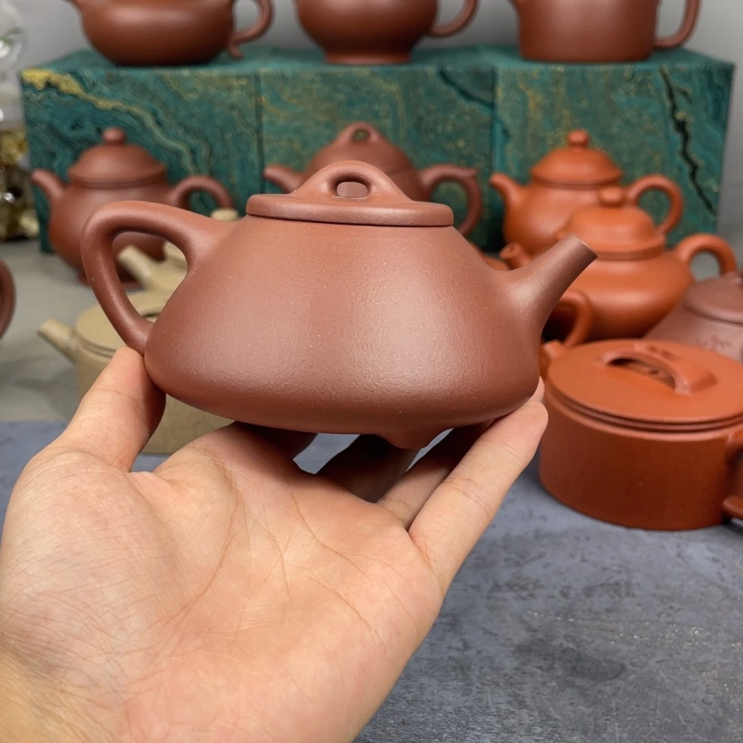 茶壶紫砂子冶 底槽清 容量200