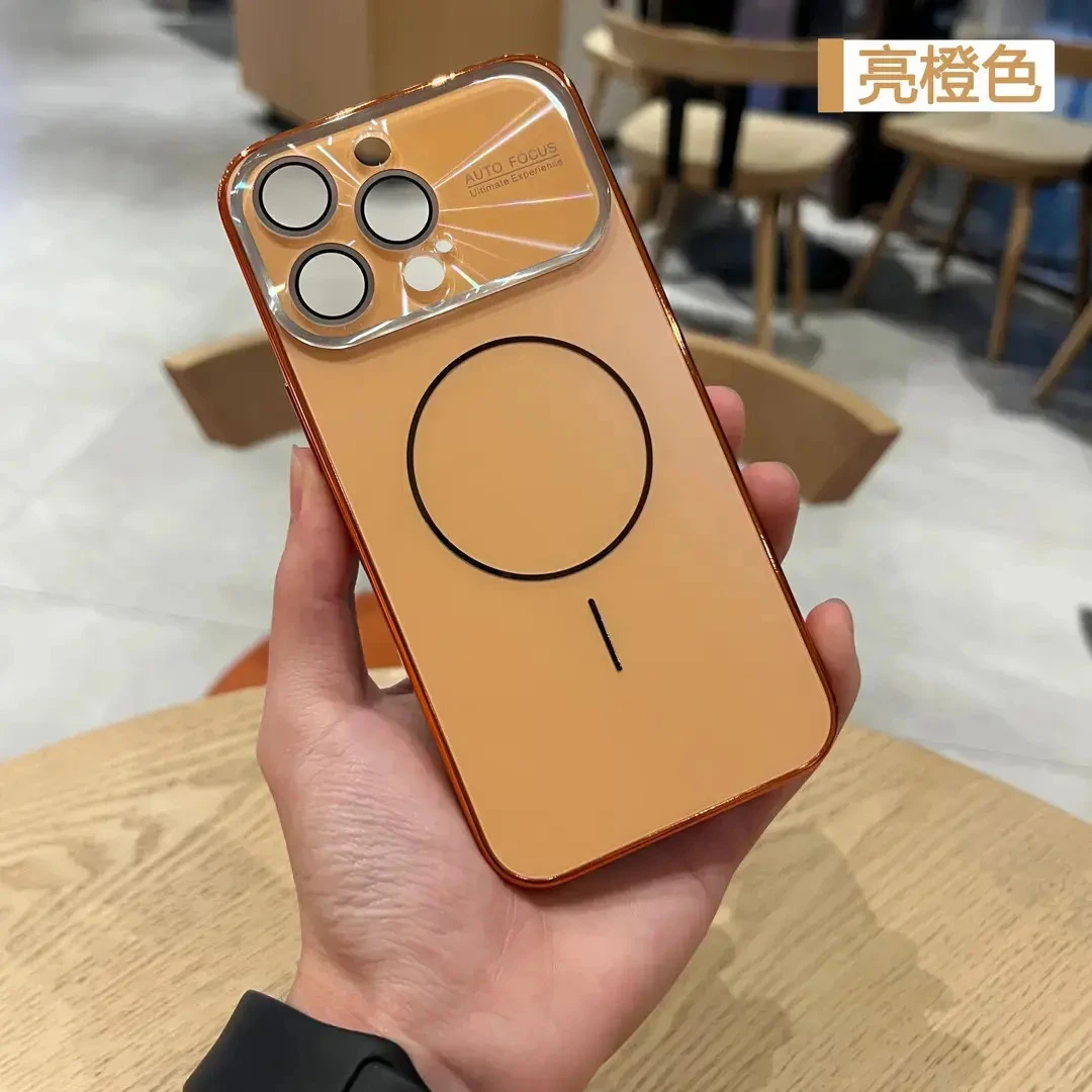 秒变iPhone17适用苹果16/15/14/13promax磁吸镜头全包防摔手机壳