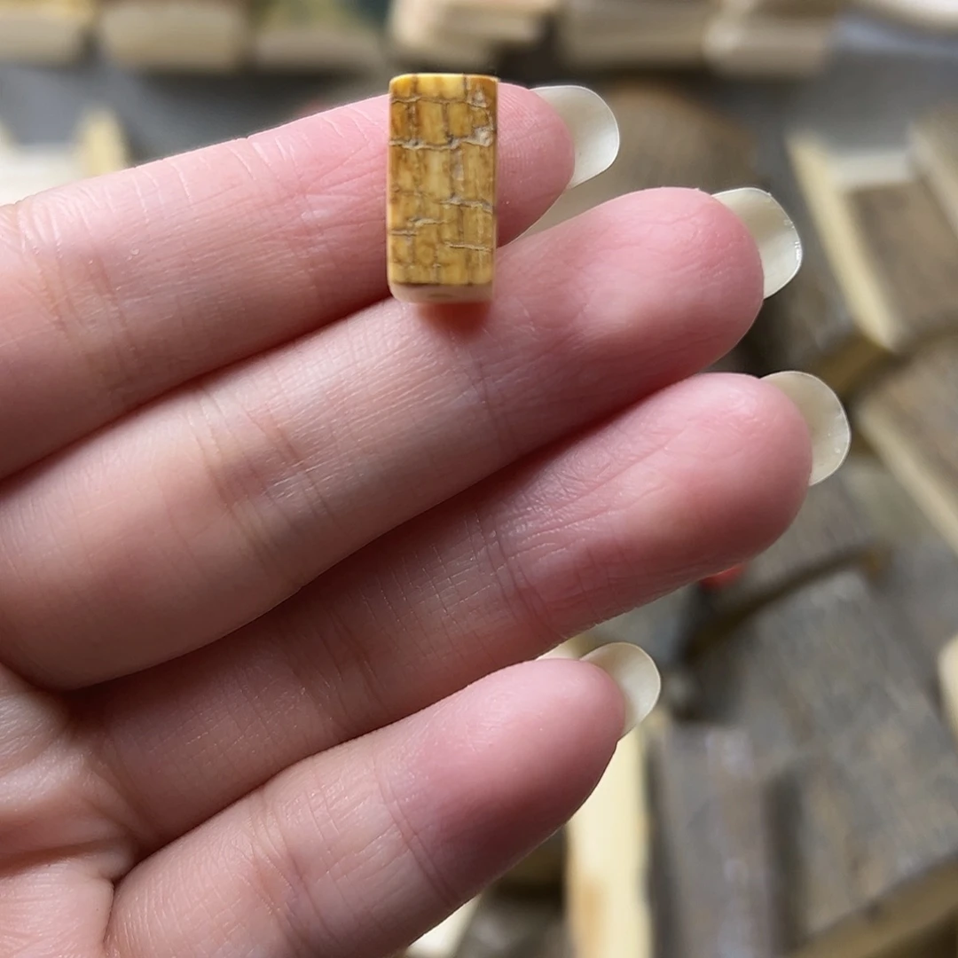 猛犸象牙手串/手链/手镯猛犸原材料边角料大块料