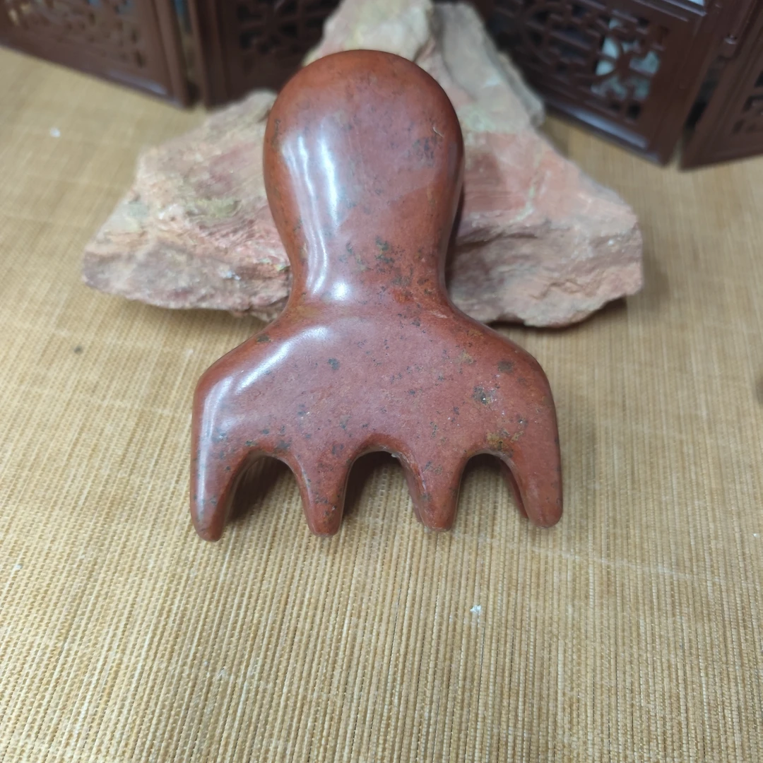 泗滨砭石八爪鱼头疗梳按摩疏通多功能正宗