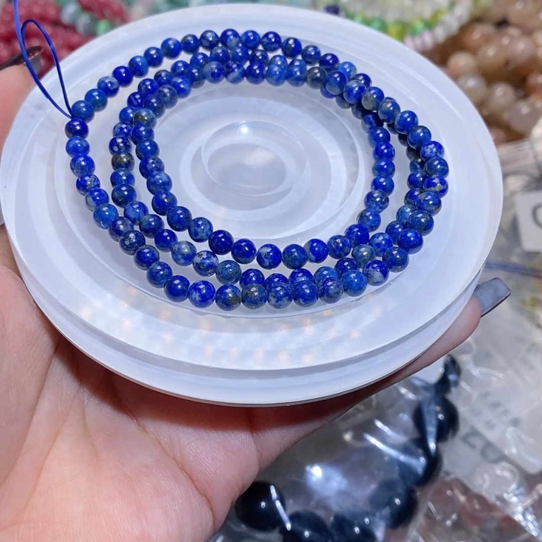 【闪购商品】水晶手链银S925镶嵌青金064