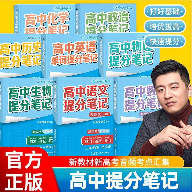 2025【张雪峰推荐】高中提分笔记 复习知识清单 考试提分神器