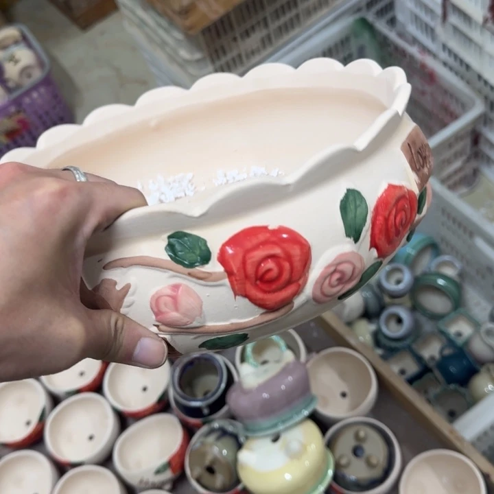 凑满9.9包邮花盆花盆