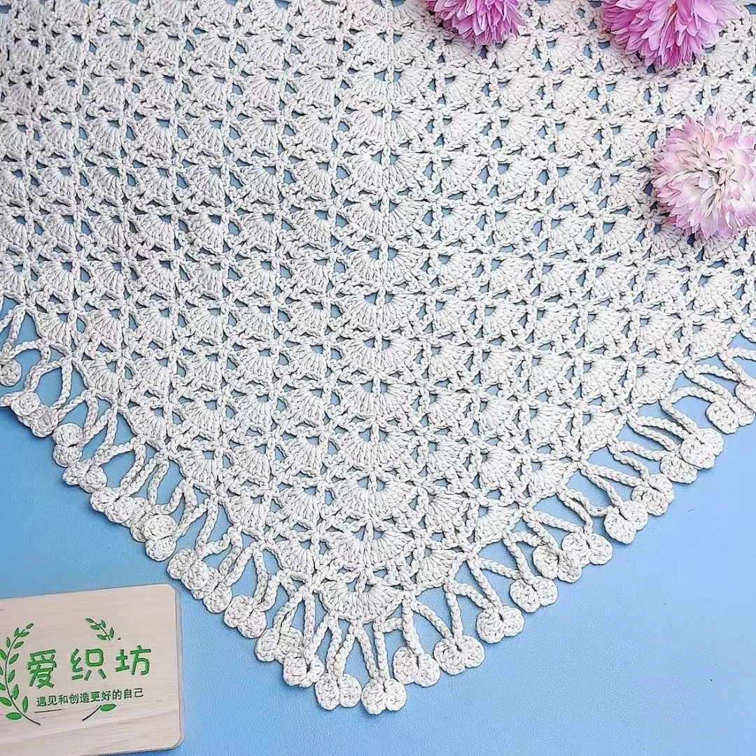 《贵夫人披肩》莱赛尔纤维棉线（50克）冰凉丝滑垂顺透气柔软编织线