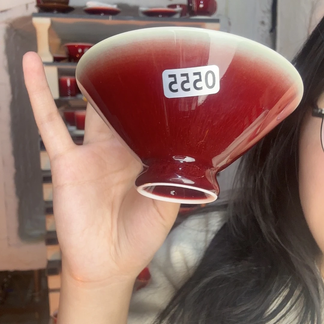 瓷片景德镇郎红陶瓷