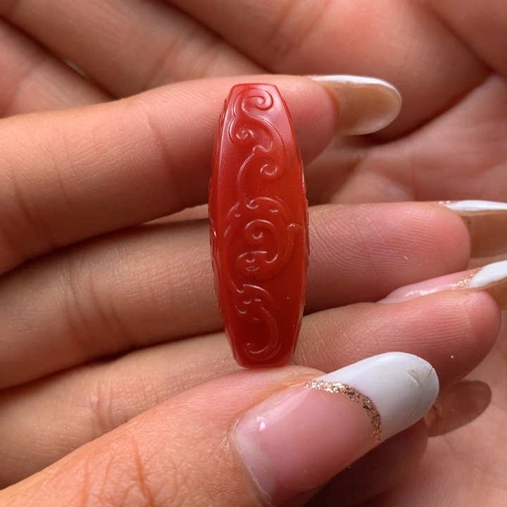 未镶嵌桶珠南红玛瑙