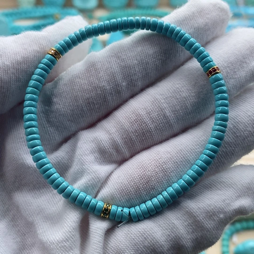 绿松石珠宝奇石未镶嵌