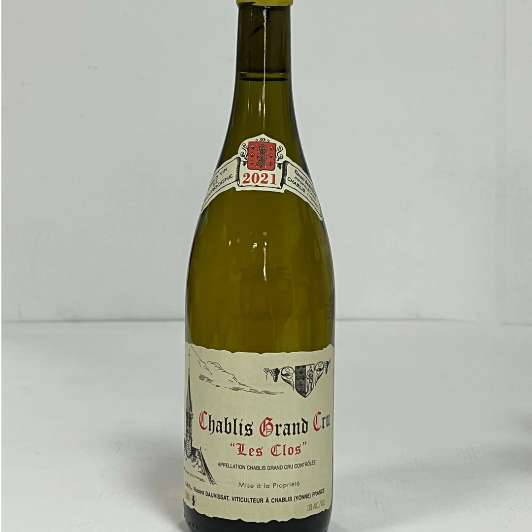 【新品】法国 杜维萨酒庄克洛斯夏布利特级园白葡萄酒2021