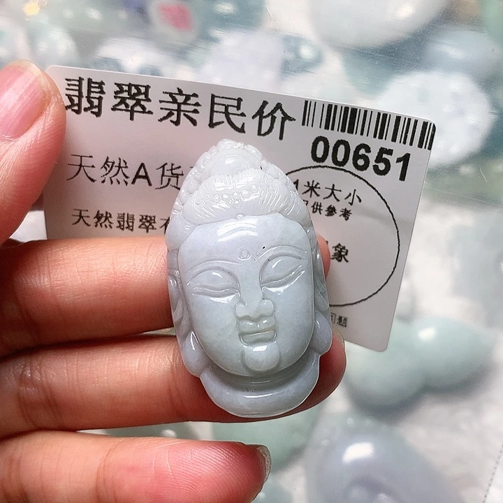 翡翠颈饰未镶嵌0000.00651