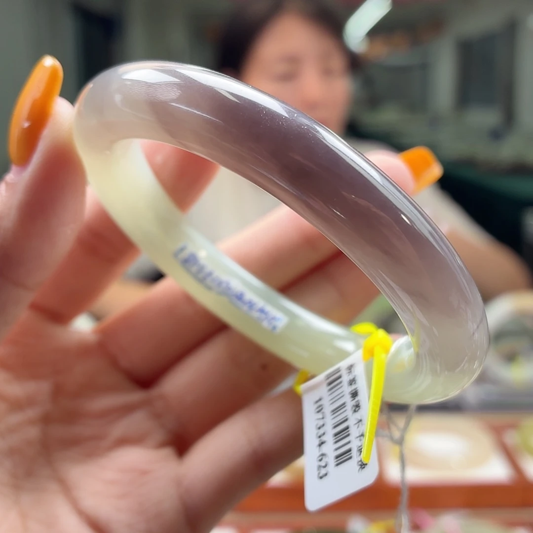 和田玉手镯未镶嵌5455