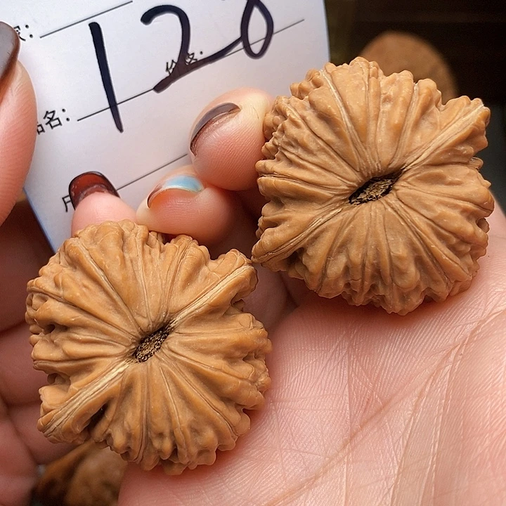 文玩核桃把件四座楼38全