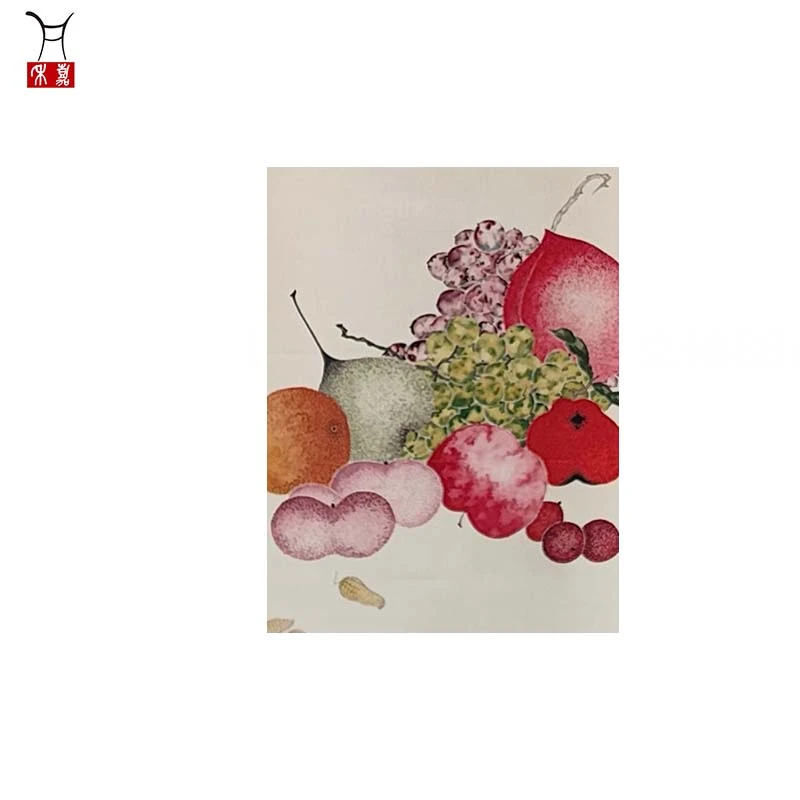 L1061丁蔬果立轴88x30/2.3平尺