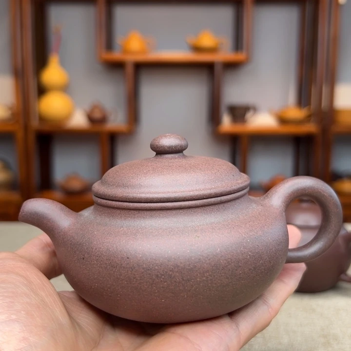 茶壶紫砂过**烟底槽青仿古