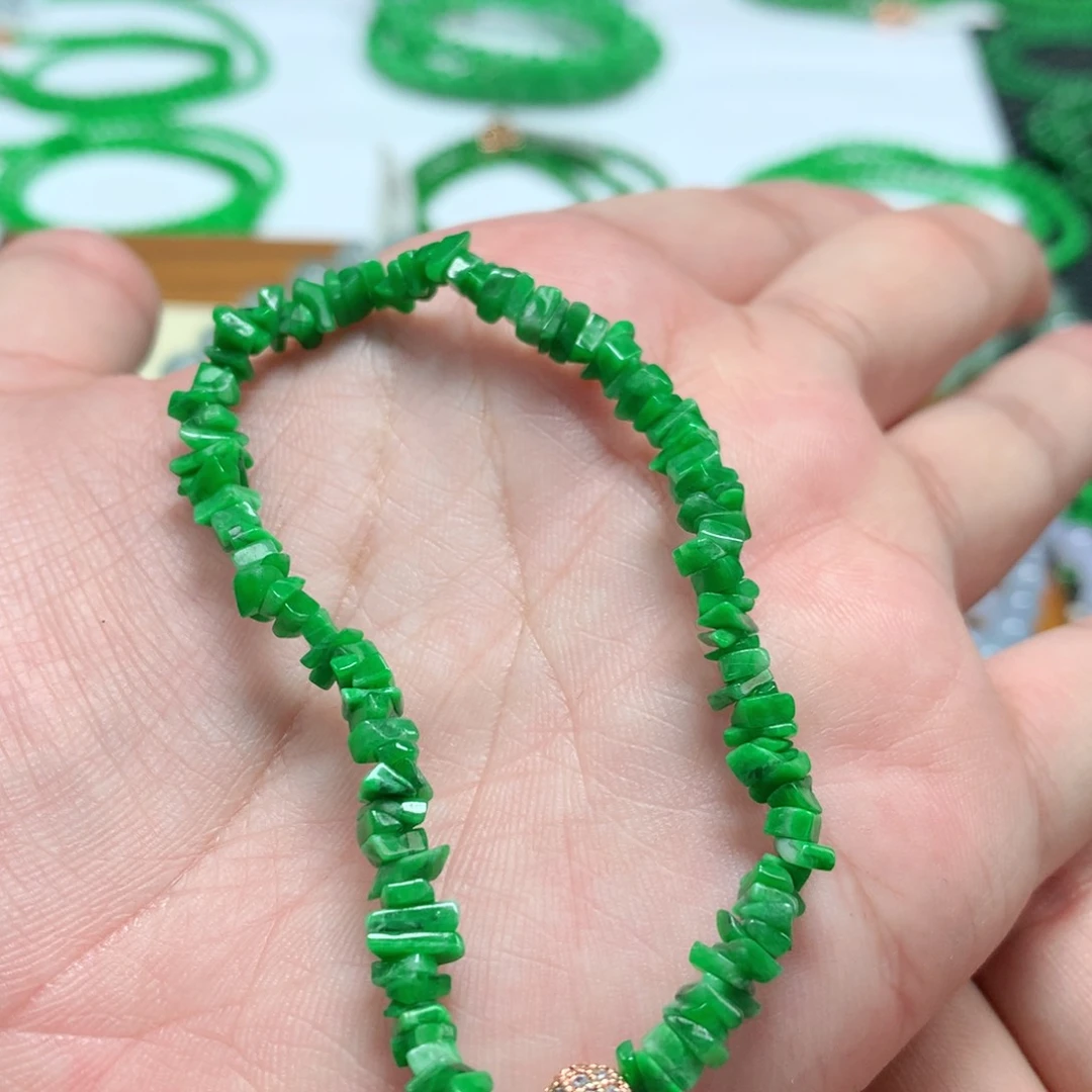 未镶嵌手链翡翠翡翠
