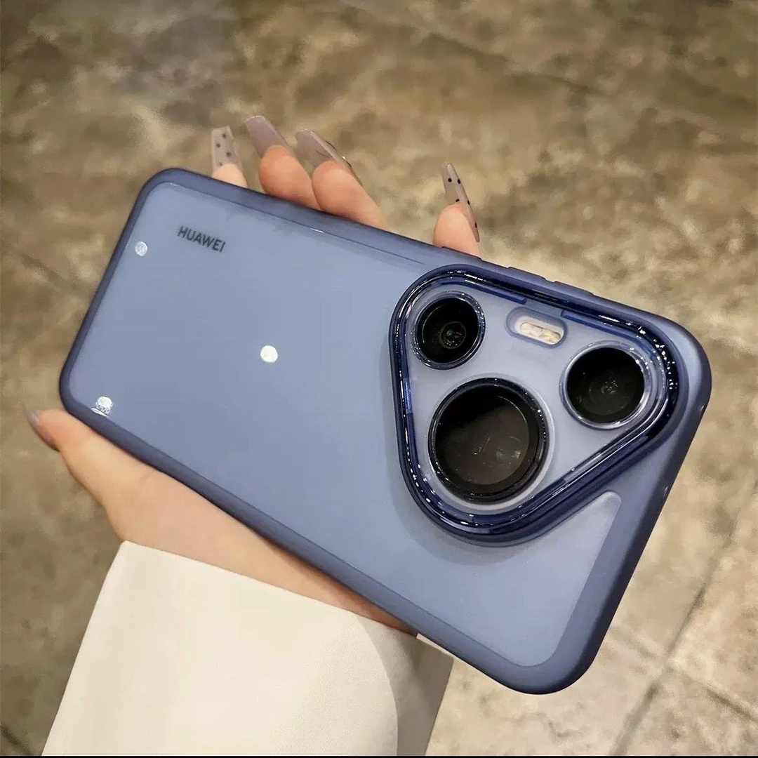 适用于华为Pura70手机壳p60带镜头膜50透明软40高级感媚眼镜头30