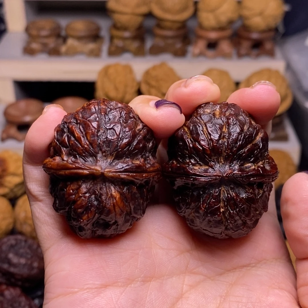 文玩核桃把件Z七彩疙瘩包99……………