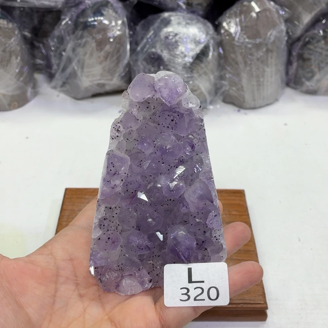摆件水晶未镶嵌天然紫水晶