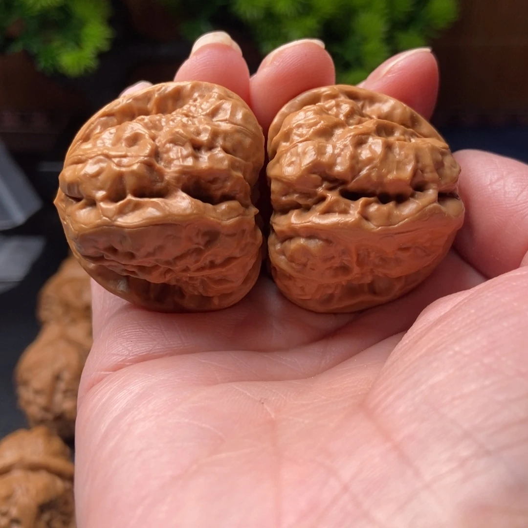 文玩核桃把件蛤蟆头37