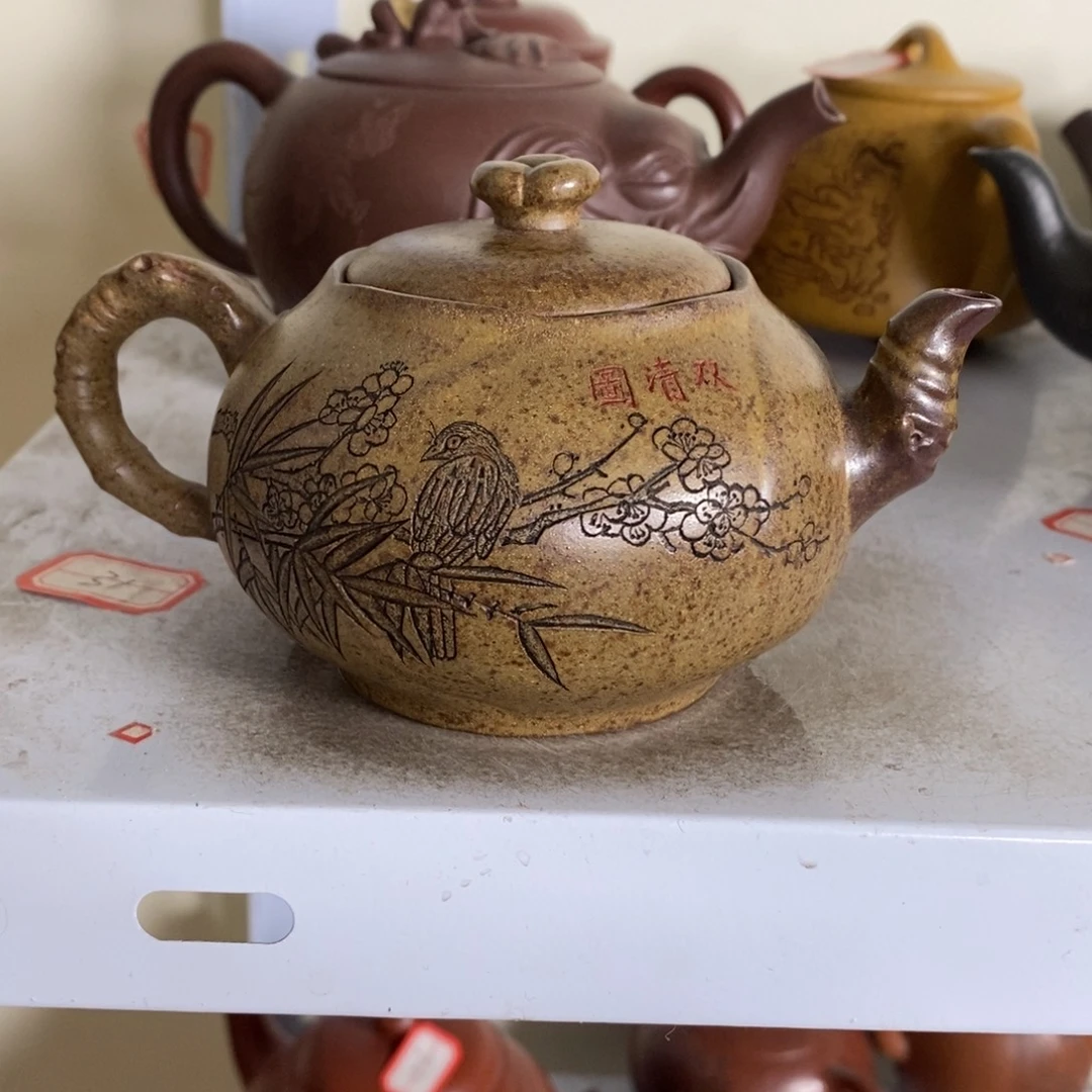 紫砂茶壶原矿手工37