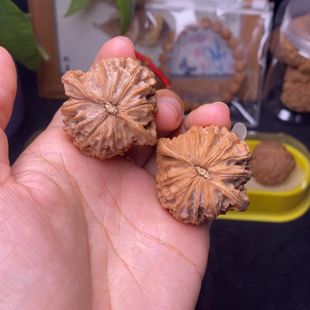 文玩核桃把件海***拍40磨盘