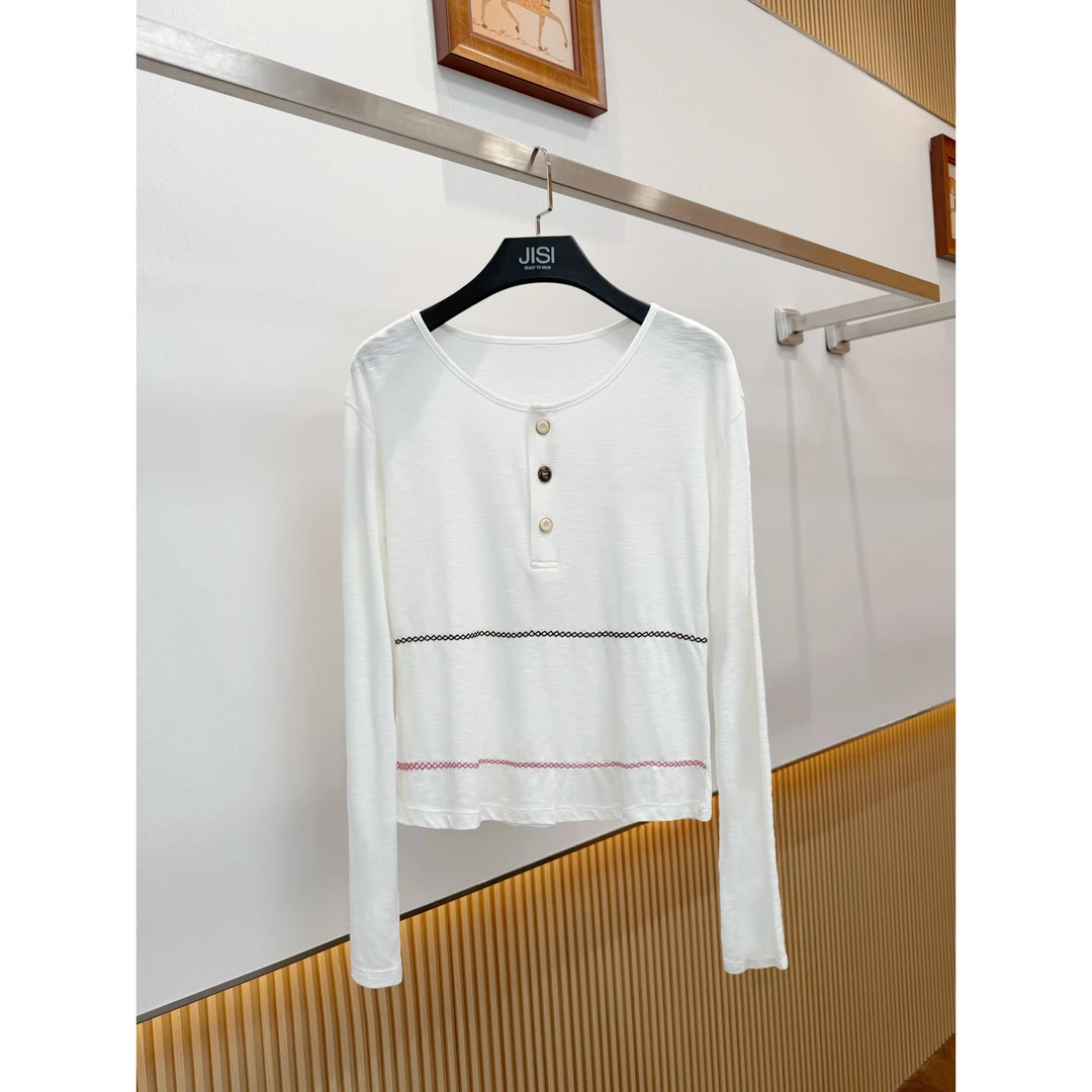 JISI 早秋针织长袖上衣-CX25440A