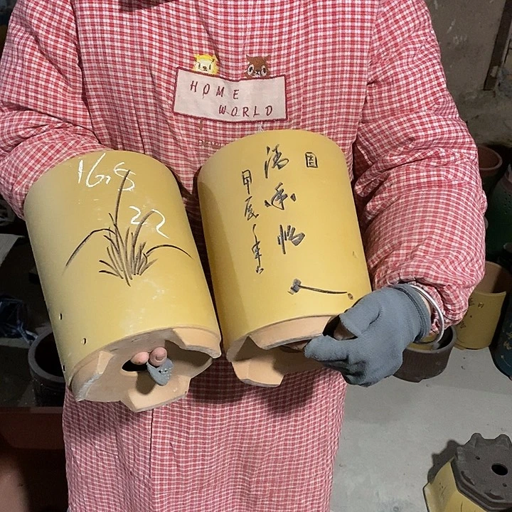 紫砂花盆紫砂花盆