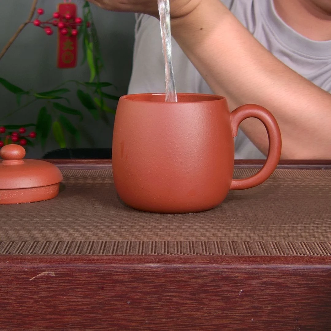 茶杯紫砂高货放漏