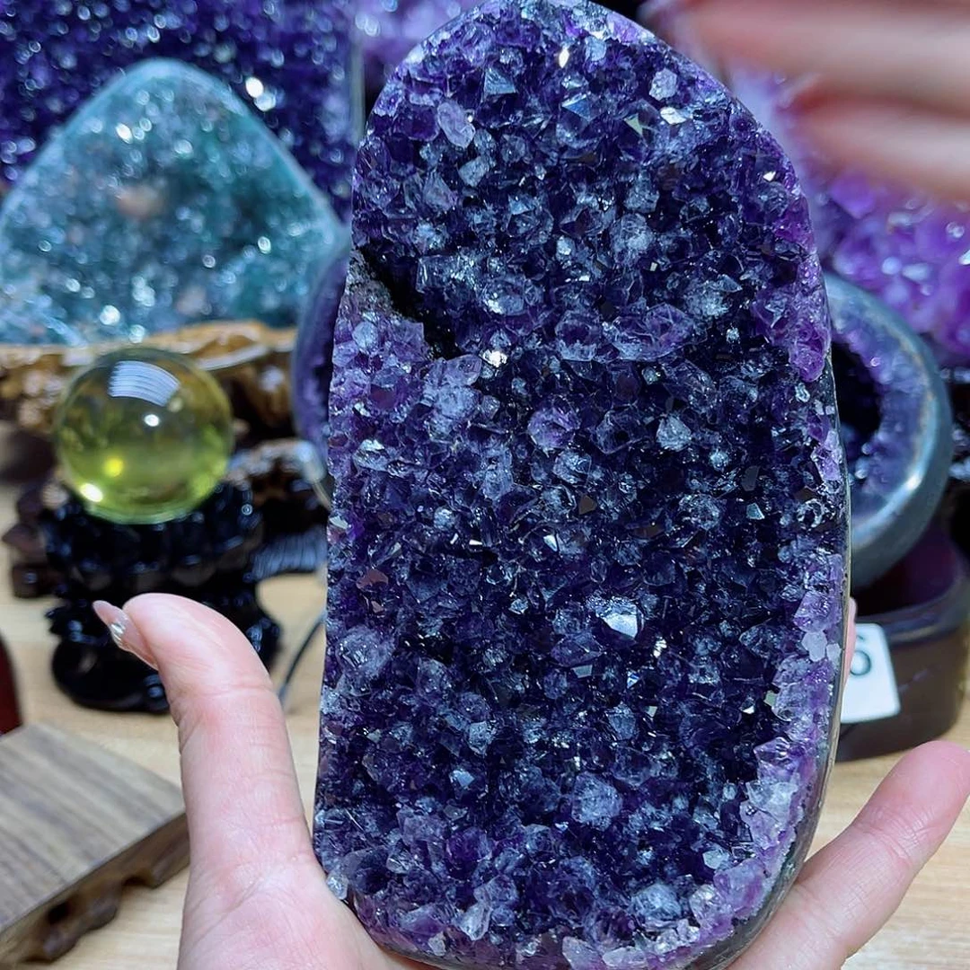 未镶嵌紫晶大型摆件（非配饰）