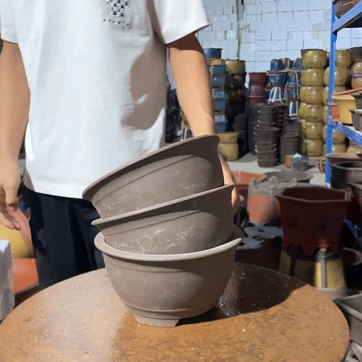 20富贵一组三个花盆