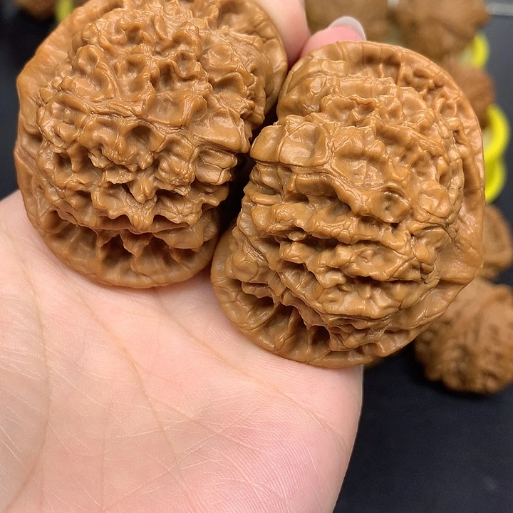 吊坠文玩核桃闪*侠55加官帽